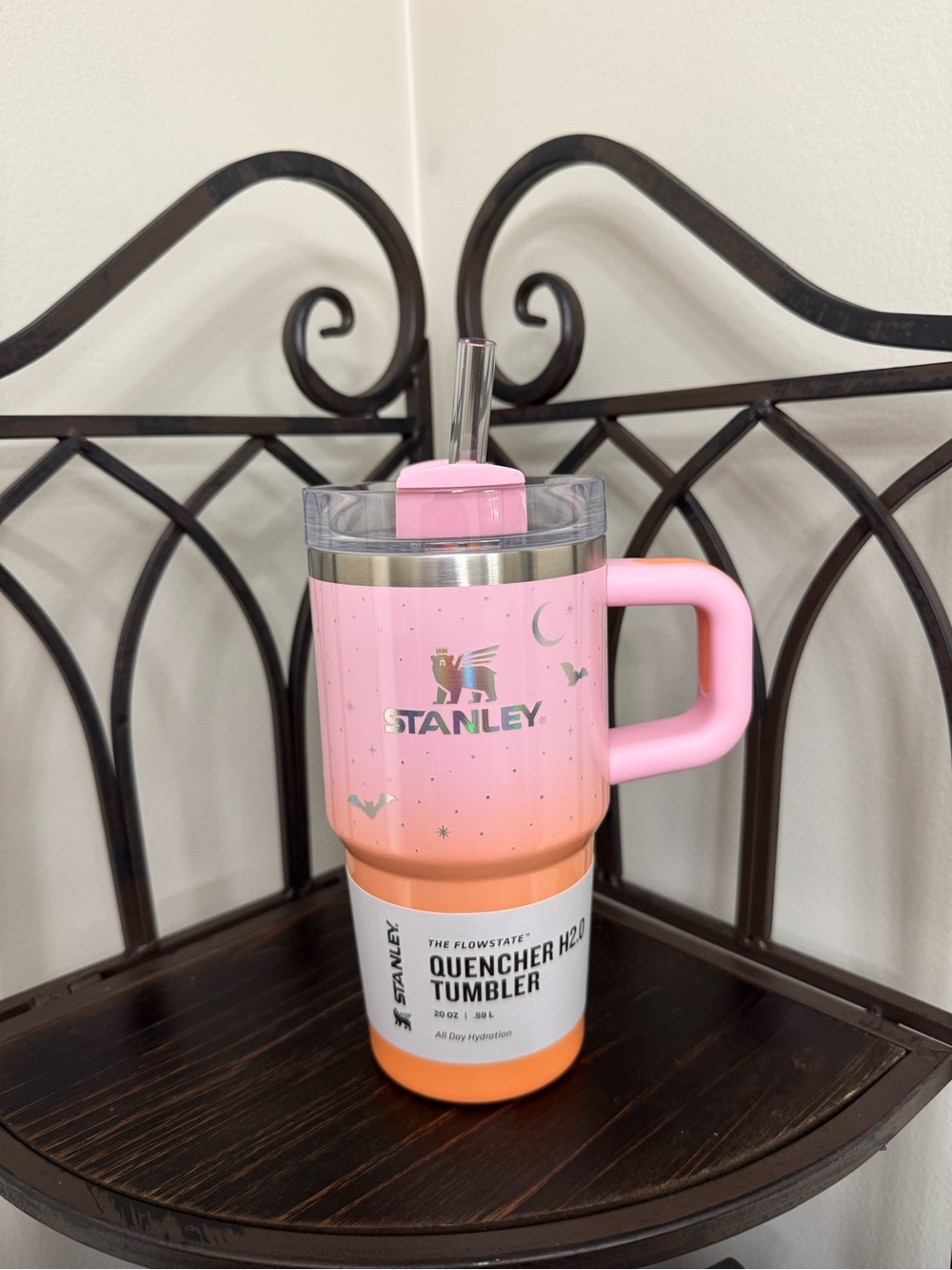 Stanley Spellcast Pink/ Orange Gradient Quencher Tumbler with Handle 20oz